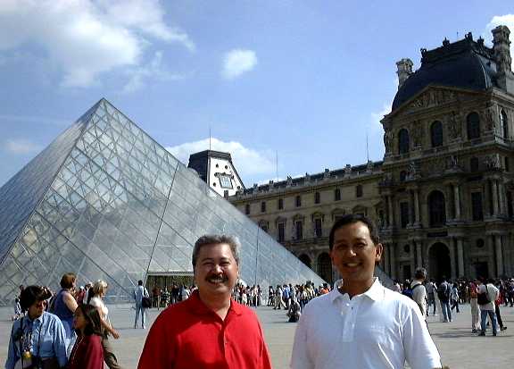 At the Louvre