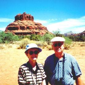 Dick and Charlie Jo at Bell Rock