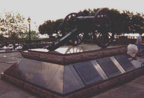 Cannon at Washington Artillery Park