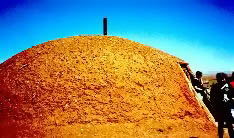 Leaving a Navajo hogum