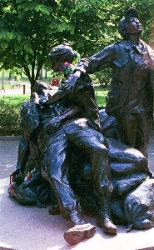 The Vietnam Women's Memorial.