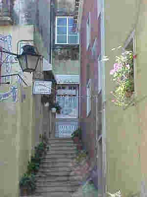 street in Sintra