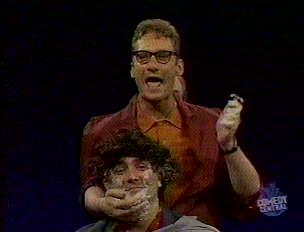 A close shave with the hidden Colin Mochrie