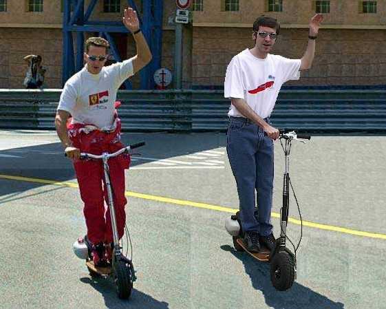 Me And Michael Schumacher