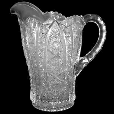 Imperial Glass Octagon Pitcher