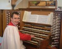 Organist James Lonsdale