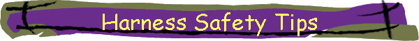 Harness Safety Tips