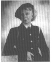 Winnie in A.R.P. uniform (I think)