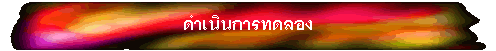 ดำเนินการทดลอง