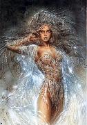 Luis Royo back cover of 'Dreams'