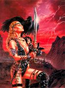 Luis Royo's 'Raven I' 