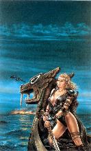 Luis Royo's 'raven IV'
