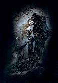 Luis Royo's 'Evoultion' back cover