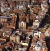 Foto a�ria del centre de la ciutat