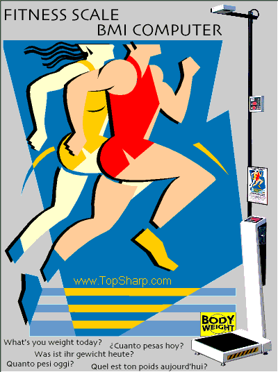 fitness scale bmi computer