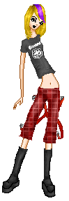first (and last) doll made in PSP, i think i work better with my messed up odd mix of different programs, this just took me way to long for some reason and i dont think she's fantastic...
base:spider pixels