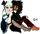 -_^ Aww, they're so happy. And so goth. *bounces* Yay for slash!