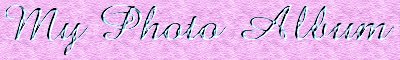 My Photo Album