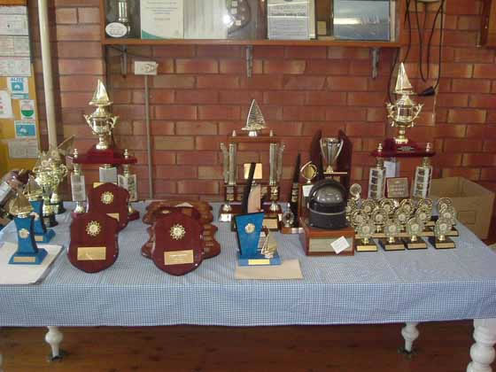 Trophy table