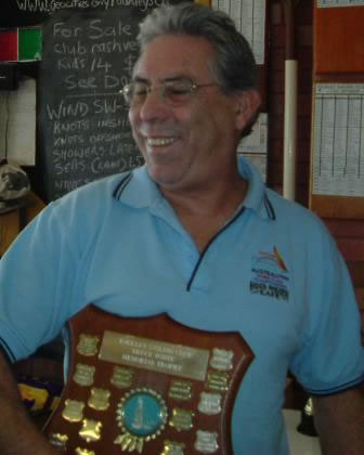 Kershy wins a perpetual award for Big Cat club champion