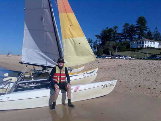 Danny at Toowoon Bay