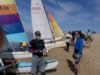 Having lunch at Toowoon Bay (35kb)