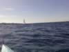 Brandon way ahead, see sail far right (43kb)