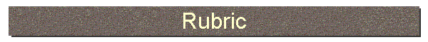 Rubric