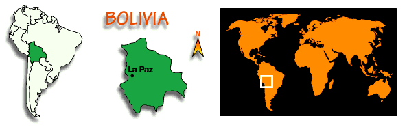 carte de Bolivie