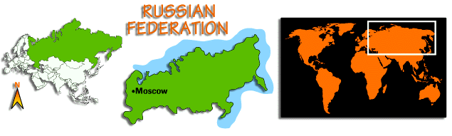 carte de Russie