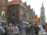 cortège vers le beffroi