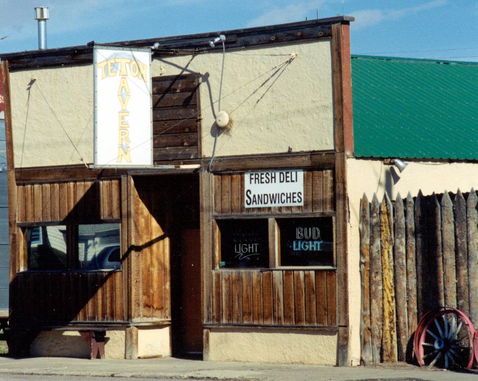 The second most favorite place to go, Teton Tavern.