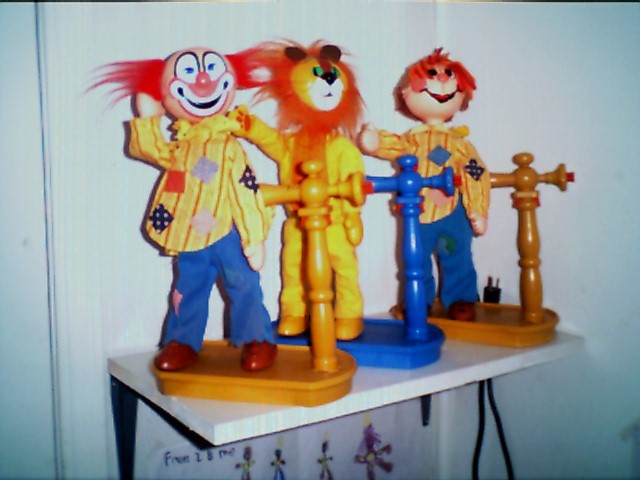 1973 Mattel Show Offs Puppets
