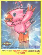 Meadow Lea Digimon Stickers 2000 3 of 7 Biyomon