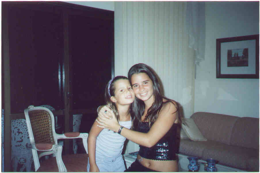 as duas sobrinha belinha e Fabiana