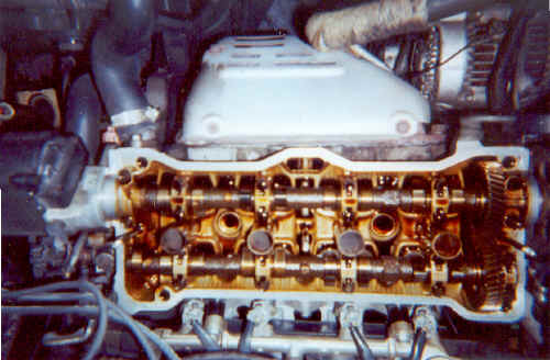 At 300,000 miles, this engine looks brand new!