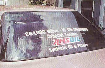 254,000 Miles - 10 Oil Changes - AMSOIL