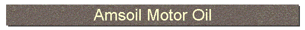 Amsoil Motor Oil