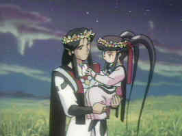 little Aeka and young Yousho
