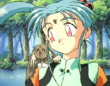 Sasami and Ryo-ohki