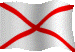 Animated flag of Alabama - USA