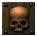 spinning skull