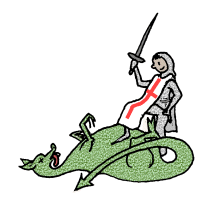 St. George and the dragon