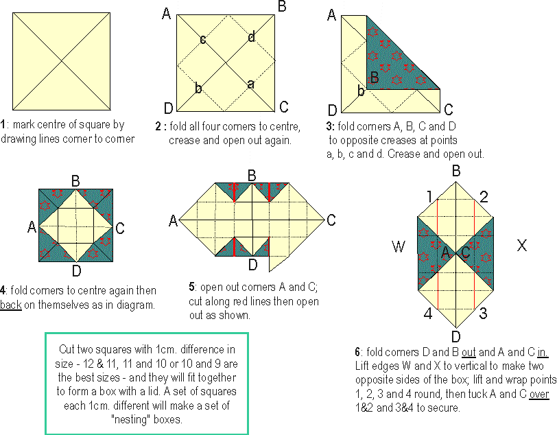 make your own gift boxes