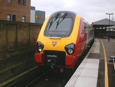 Virgin Voyager at Portsmouth Harbour