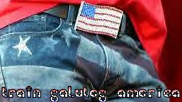train's saluting you...