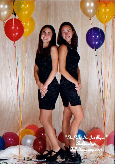 Wendy and I at Homecoming 2001