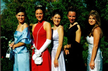 Girls, from left to right: Me, Wendy, Alisha, Ashlee, Nicole
