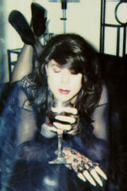 a few very kind admirers say I look reminscent of Paula Abdul in this picture - high praise!