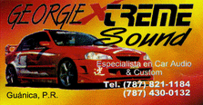 Georgie Xtreme Sound